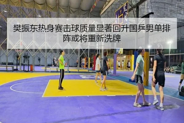 樊振东热身赛击球质量显著回升国乒男单排阵或将重新洗牌